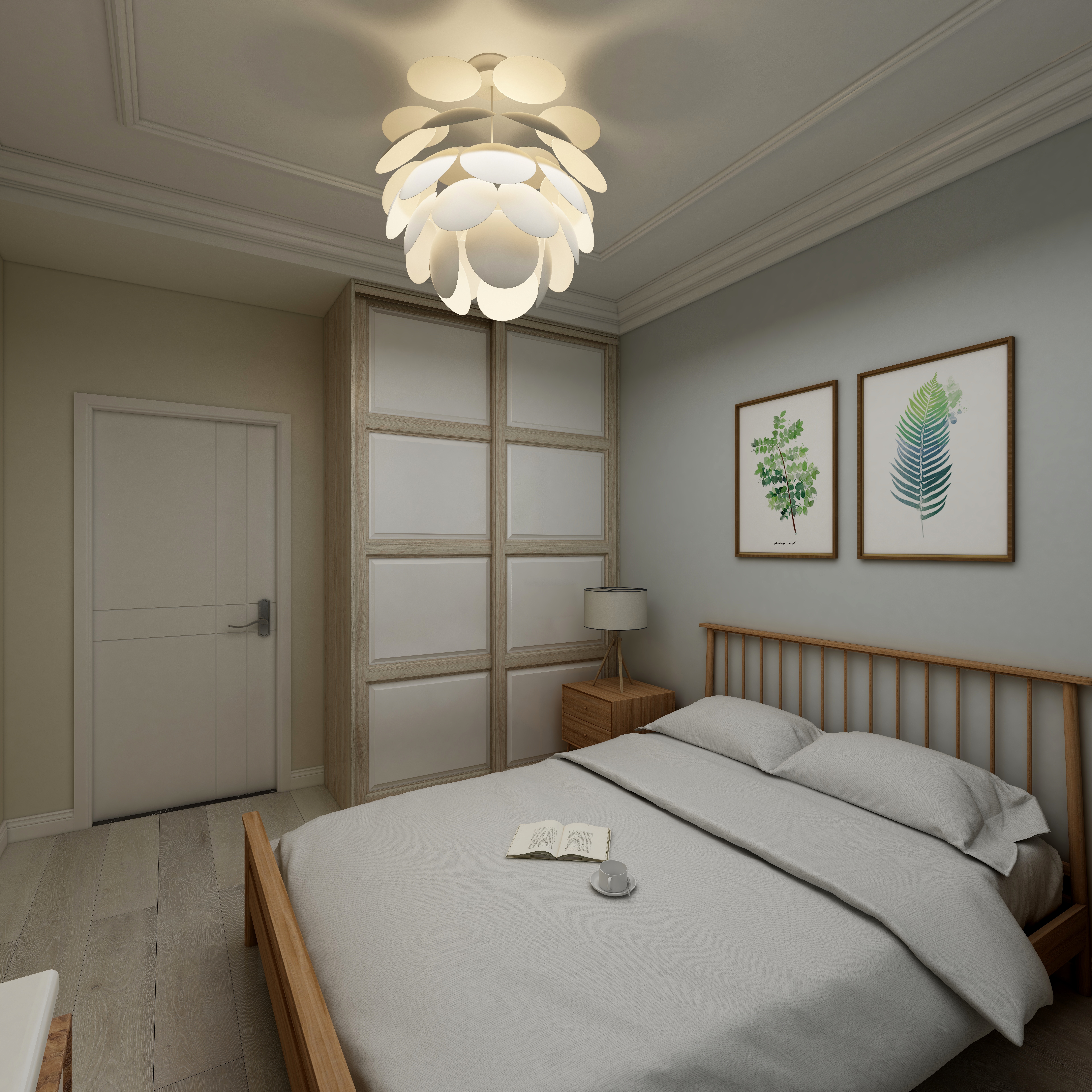 设计A阿哲-阳光城3室（北欧）装修效果图