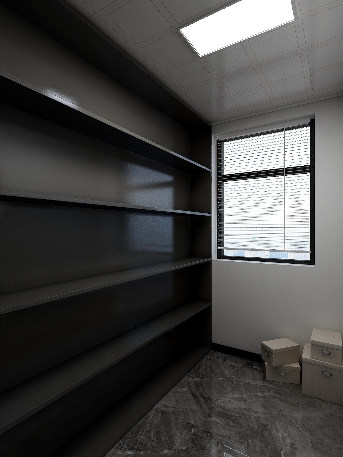 设计师希文-146m²高级灰轻奢私宅（时尚）装修效果图