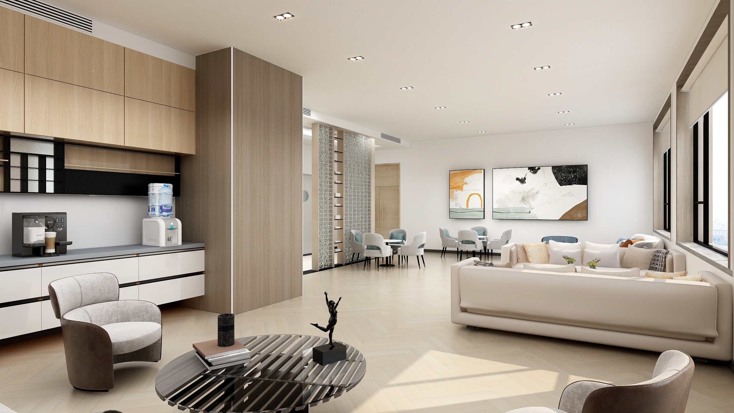 刘欢-烟草6层茶水间-装修设计方案