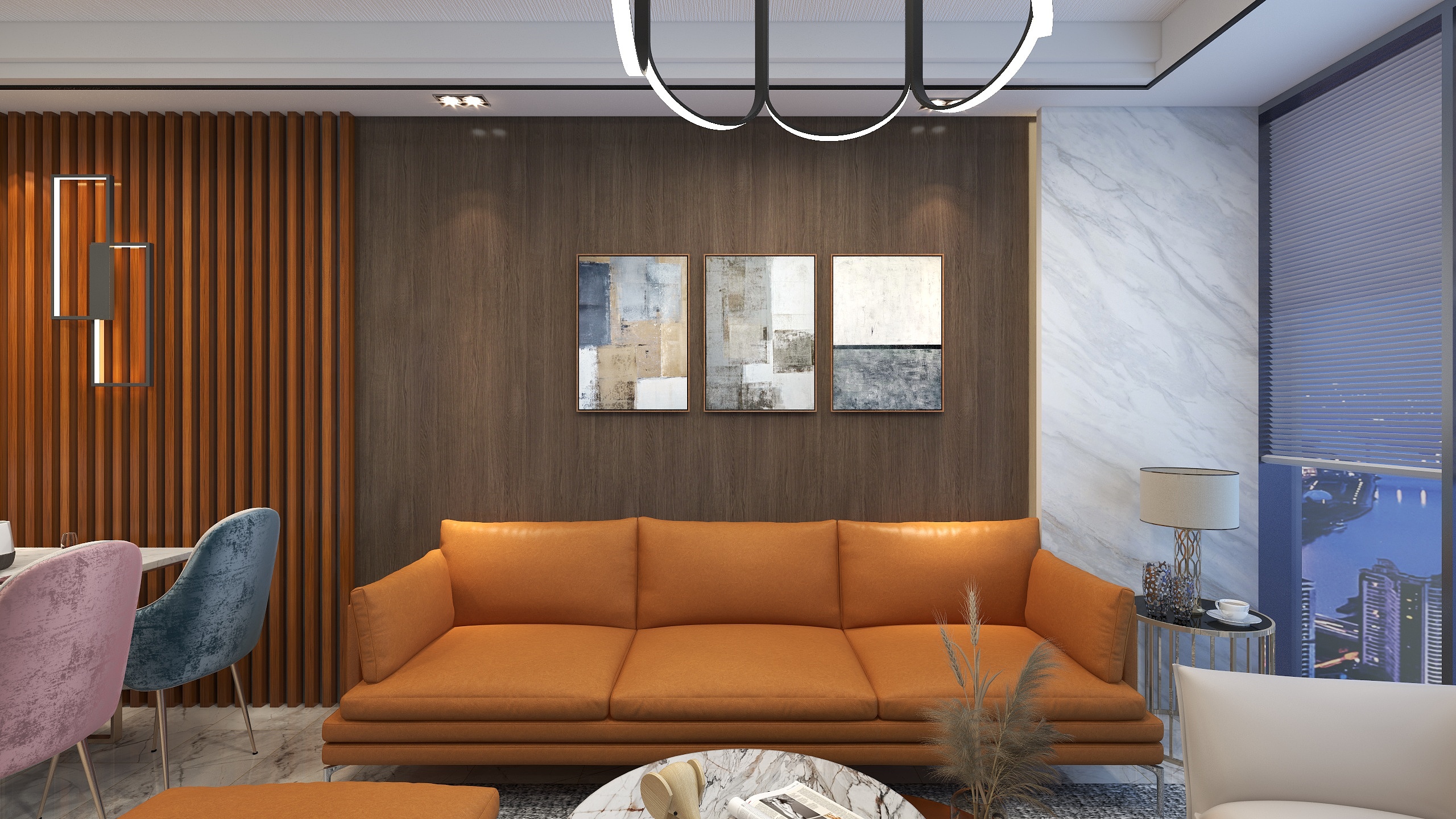 逐梦天空-温馨、简约、三里家园二区-装修设计方案