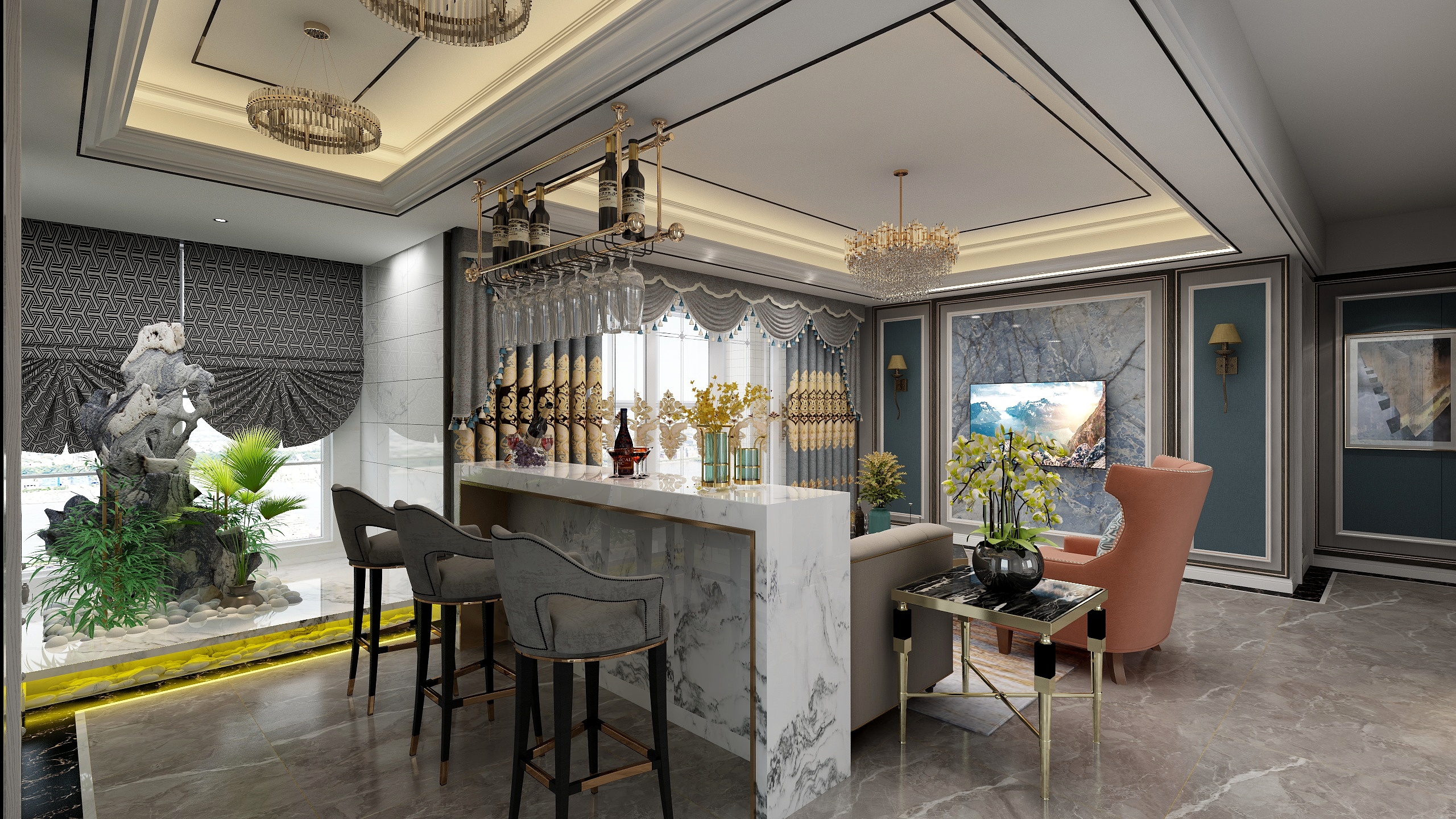 梁益裕-考核户型-装修设计方案