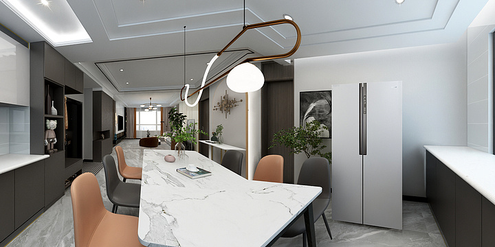 何霞18309913017-乌市紫美雅和效果图-副本-装修设计方案