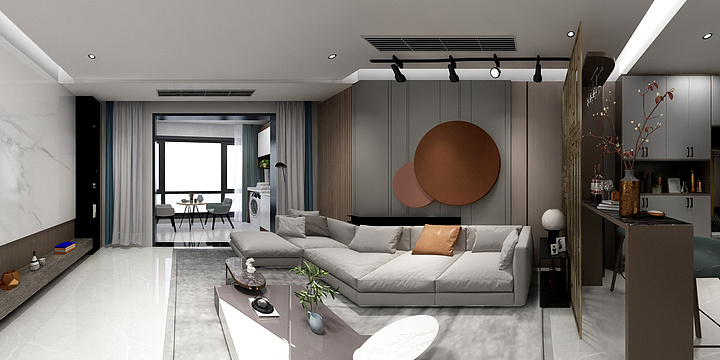 璟言空间设计-南洋国际89倪女士雅居-装修设计方案