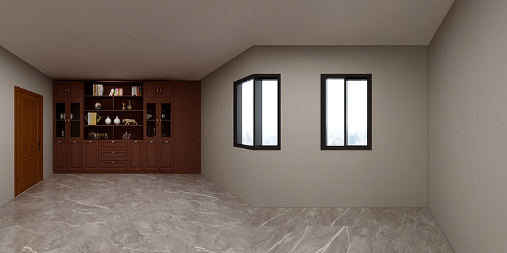 欧格橱柜-办公室-装修设计方案