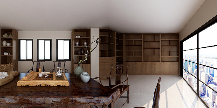 欧格橱柜-茶屋-装修设计方案