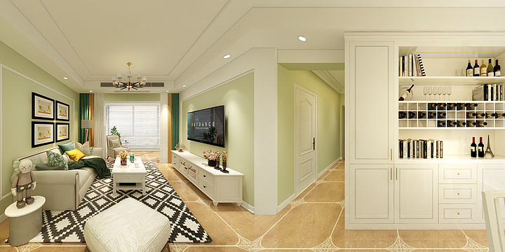 WU舍-金科城30号美式田园雅居-装修设计方案