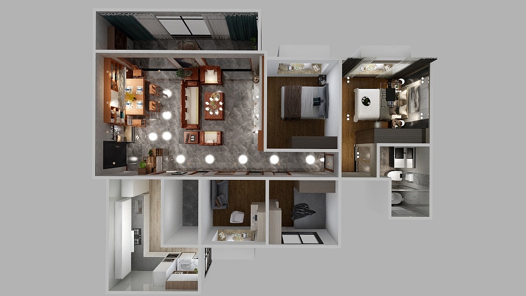 181****1168eVBu-未命名户型图-装修设计方案