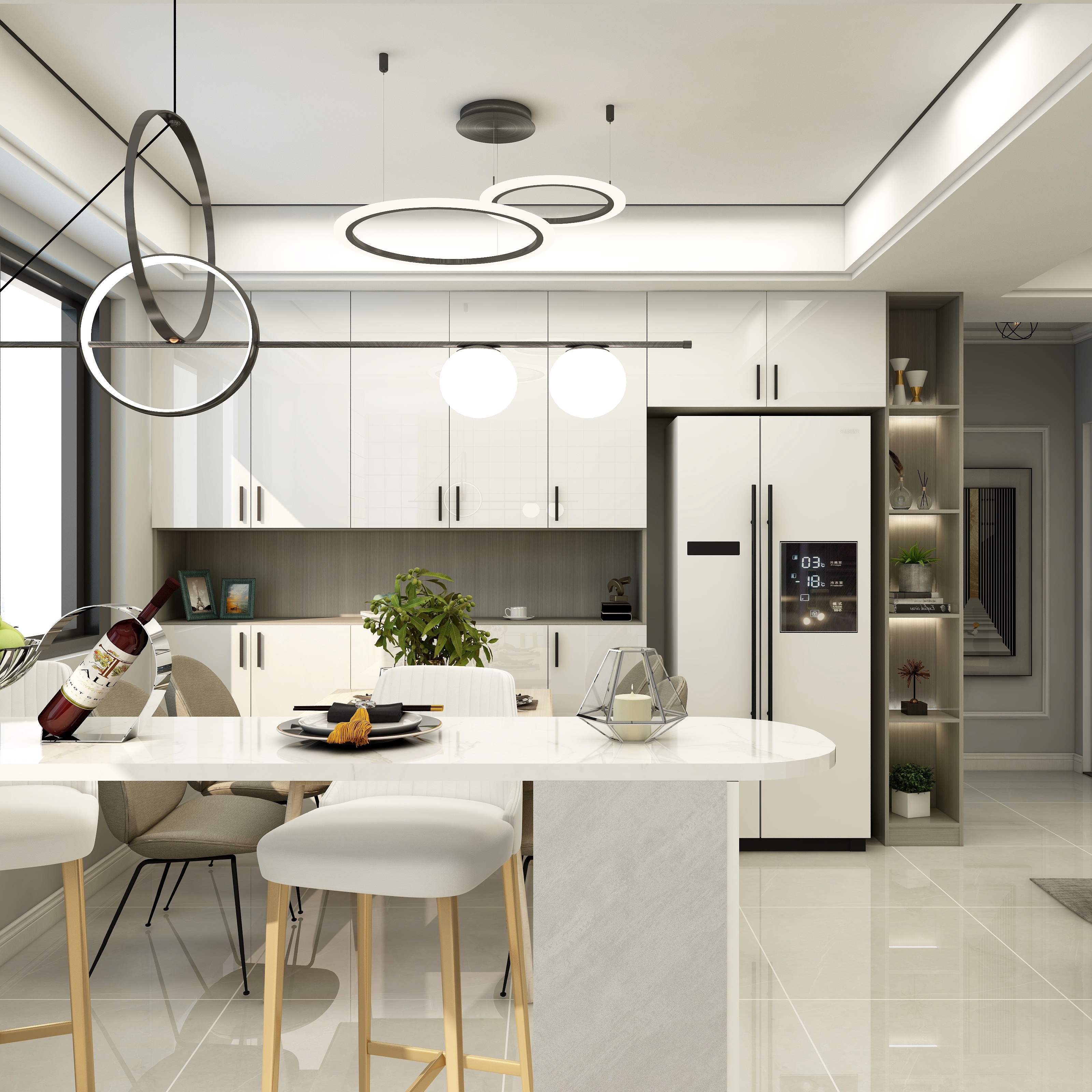 Designer-劉雄-长城雅苑-1幢-90-装修设计方案