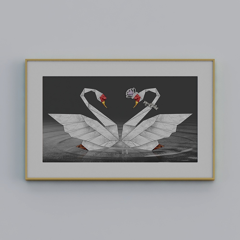简上-现代风-餐厅装饰画-LJ-022-70x110