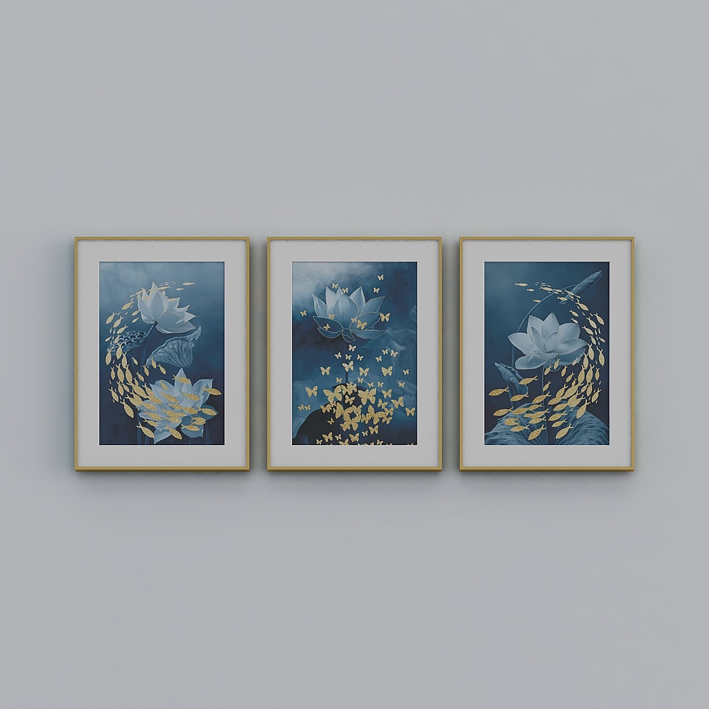 简上-现代风-客厅装饰画-LJ-040-60x80x3