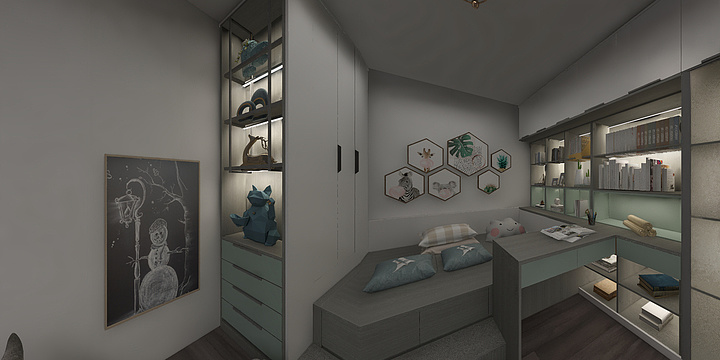 漫希____-凯枫威尔展厅-装修设计方案