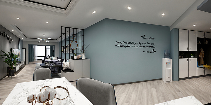 环艺之美丿SU-良瑜13栋石-装修设计方案