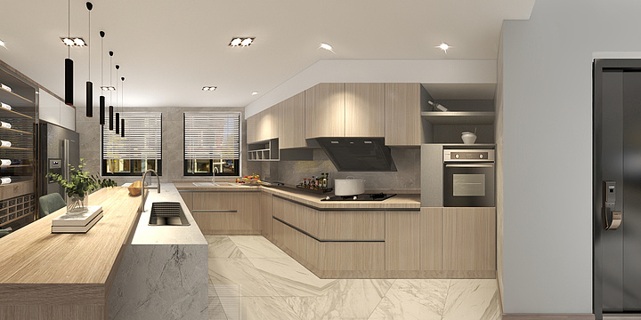 李鸥-瑞和园89.50㎡B户型3室2厅1卫-装修设计方案