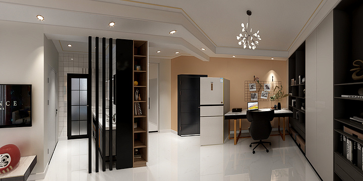 Thinkofyou-求富路50平现代简约-装修设计方案