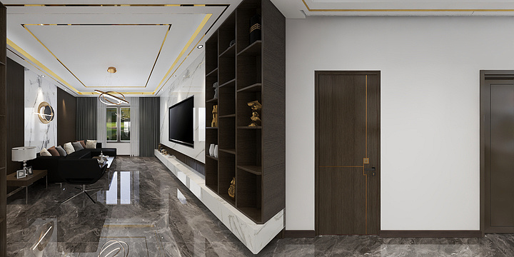 YM_空间-绥化-轻奢现代-装修设计方案