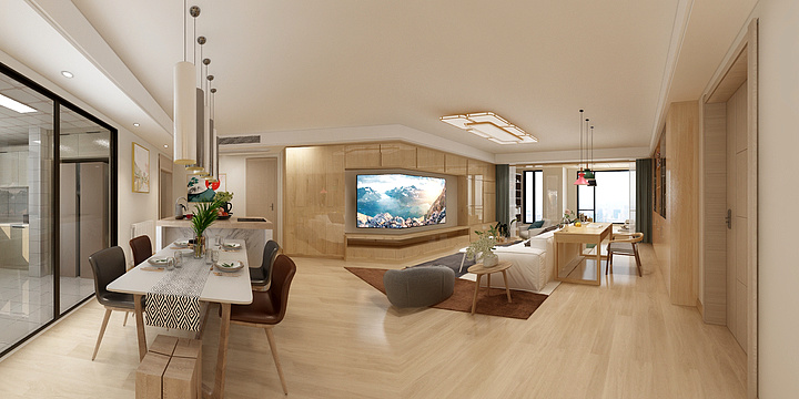 Design黎明-龙湖滟澜山-装修设计方案