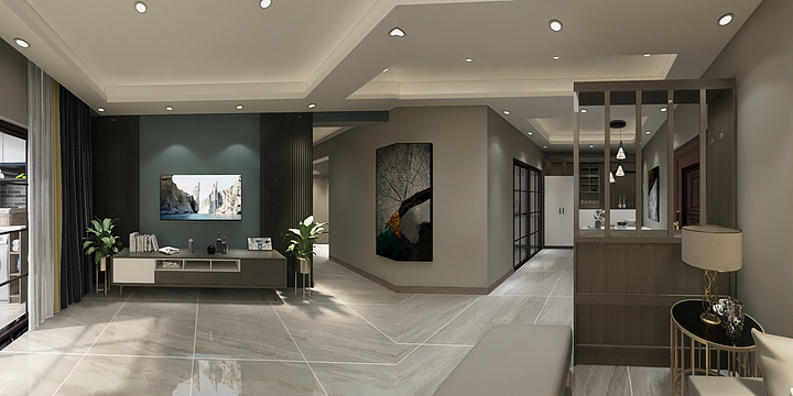 雷彻夫斯基-红玺台八号楼1401改-装修设计方案