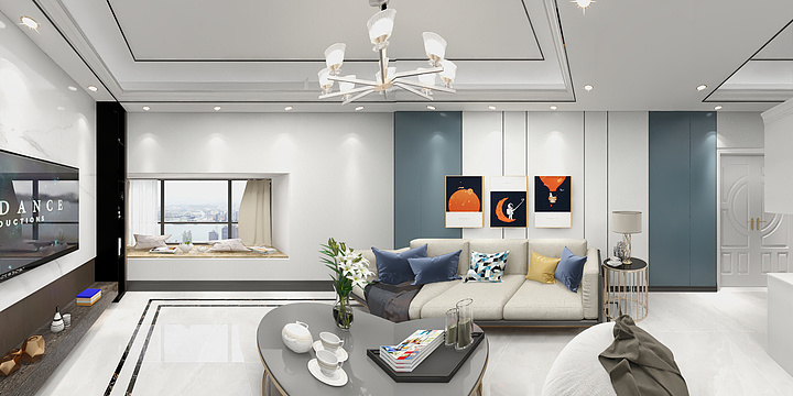 佳家装饰8-通江上城效果-装修设计方案