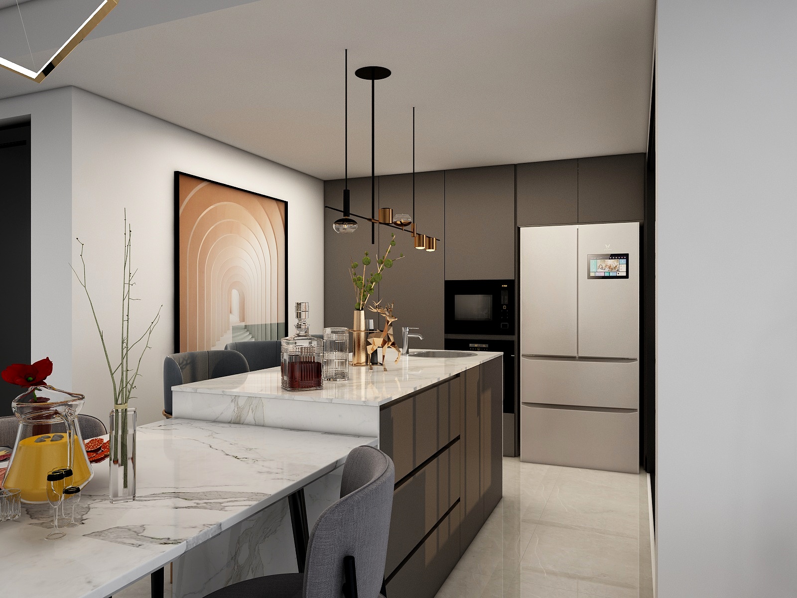 Yuki_Wu-时代晶科名苑-装修设计方案