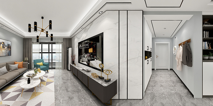 Maksr-锦绣东方19栋2单元1601黄哥-装修设计方案