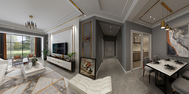 乾llllll-简约轻奢-装修设计方案