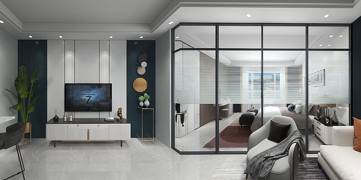 wjkm-公寓样板间-装修设计方案