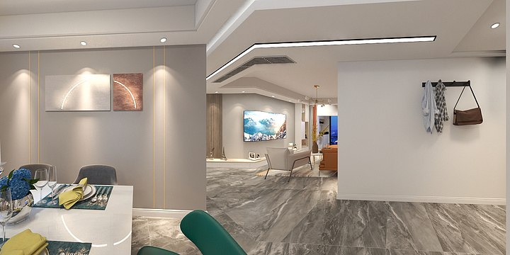 设计师LP-江城雅居王女士雅居-装修设计方案