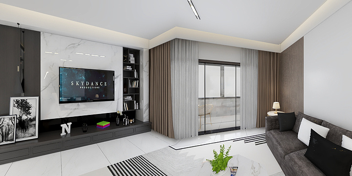 三宅设计傅-金鹰国际-装修设计方案