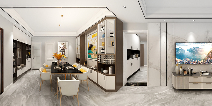 创艺设计师章俊洪cyRV-金科黄金海岸-装修设计方案