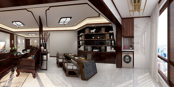 尚怡佳装饰-建业世合府-装修设计方案