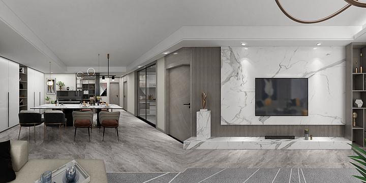 汪凡-天都江苑-装修设计方案