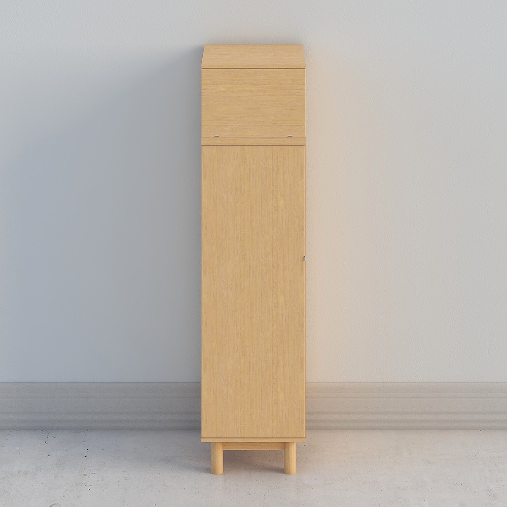 凡屋家具-四季衣柜-樱桃木实木面