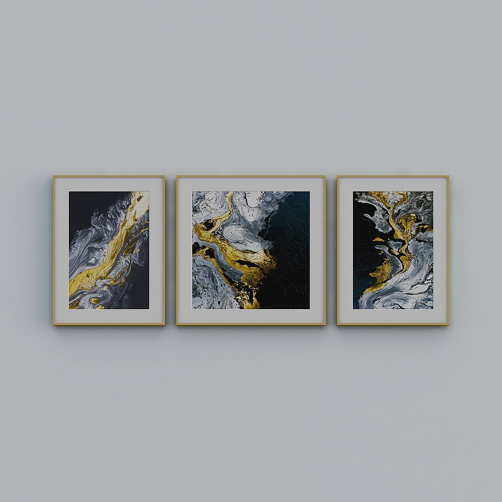 简上-现代风-客厅装饰画-LJ-054-80x200
