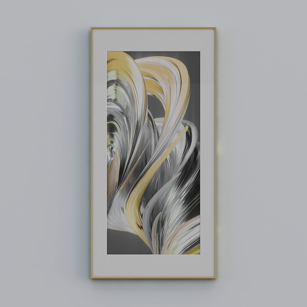 简上-现代风-玄关装饰画-LJ-008-旋染