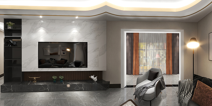 室内设计远洋-海堂水乡-装修设计方案