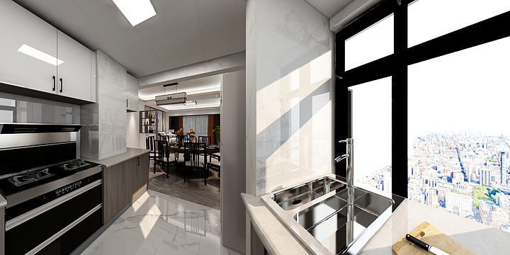 张威-新城国奥小区-装修设计方案