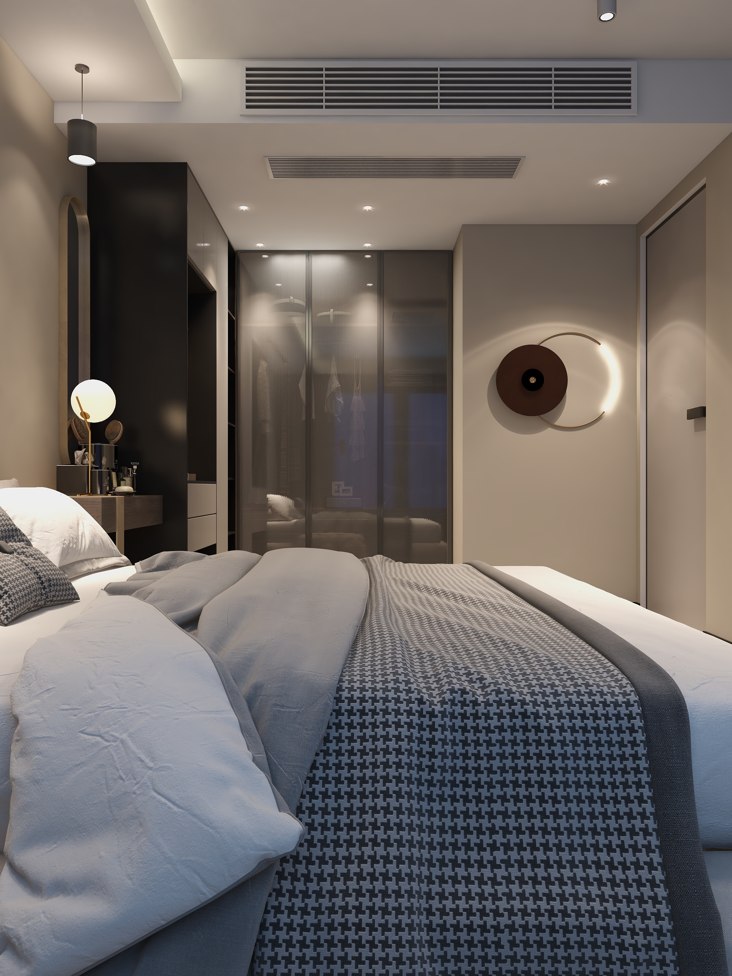 G简-华安城极简平面-装修设计方案