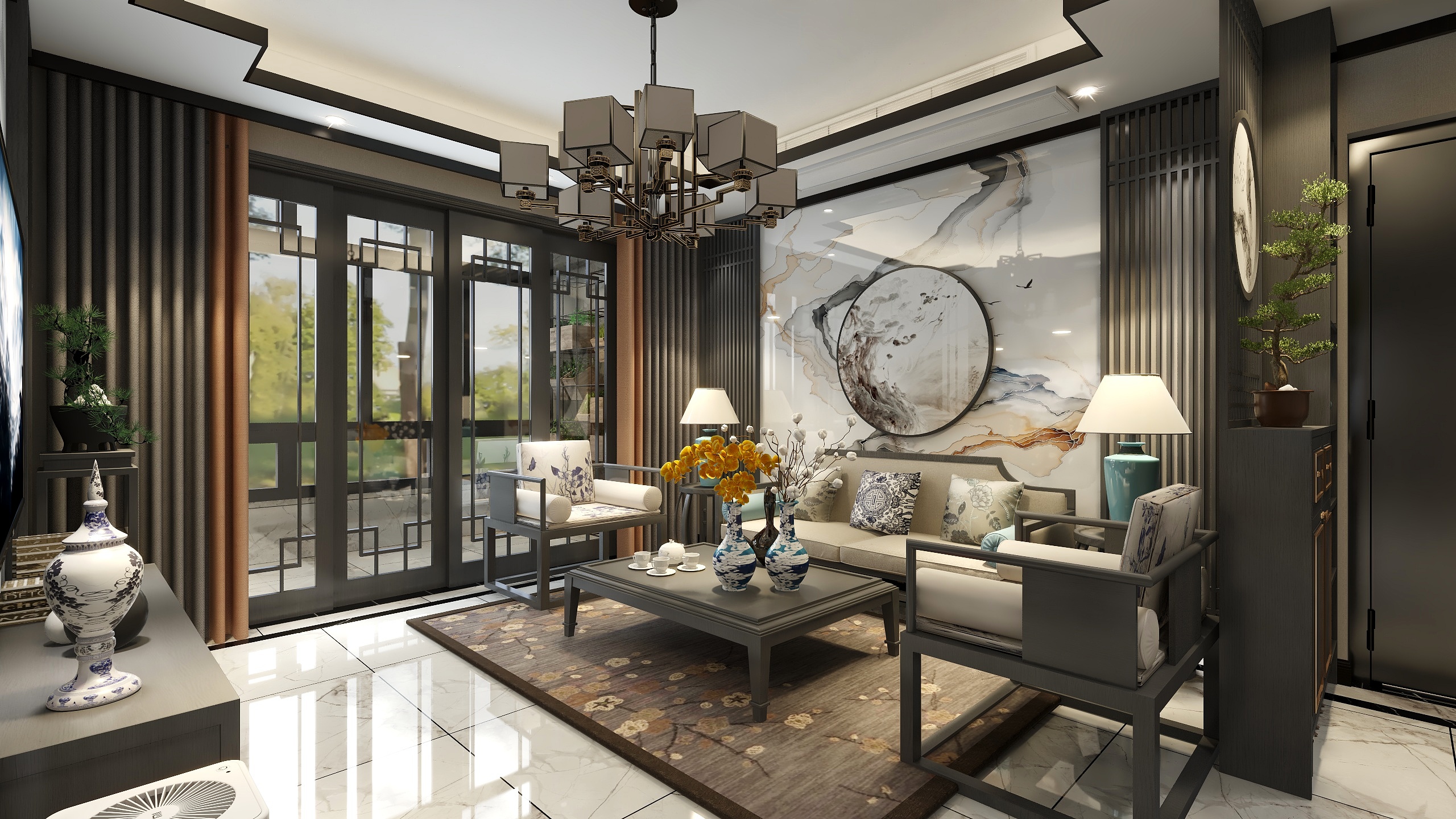 王程旭-新中式两房-装修设计方案