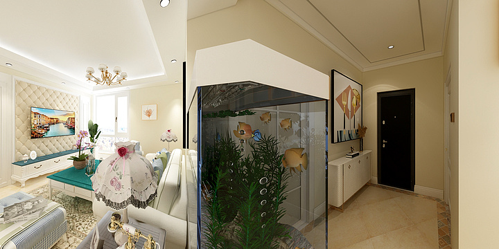 铁汤-蒂梵尼TOWN-美式温馨混搭-装修设计方案