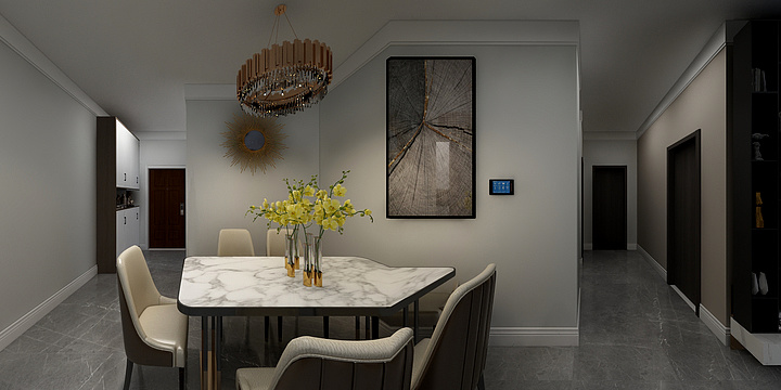 A千山美家全屋定制家具张涛-金辉优步悦山-装修设计方案