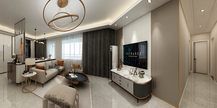 Maroon丿-140户型-装修设计方案