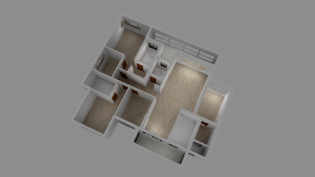 温绿松-卧龙五洲世纪城-装修设计方案