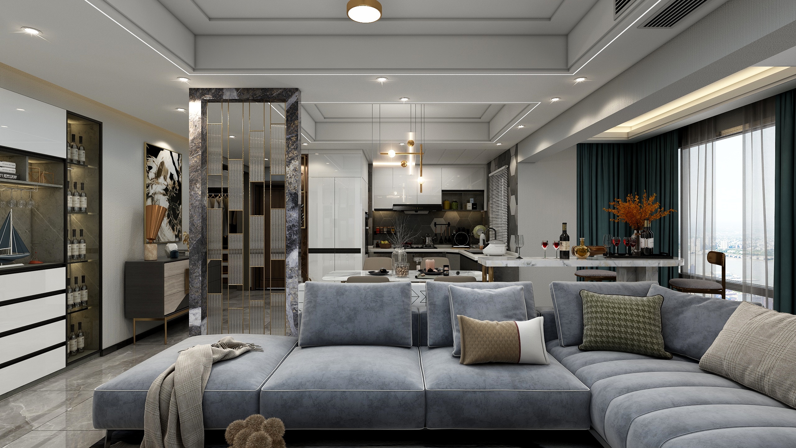 设计师-陈万钢-简约风格-映像-装修设计方案