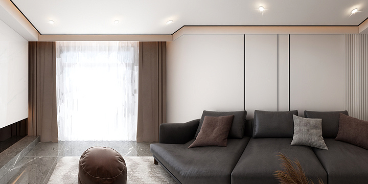 森林倒影-万达8期底跃-装修设计方案