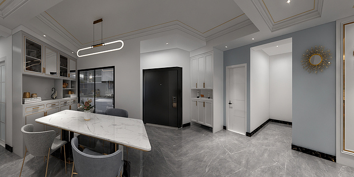 柳丽林-珊瑚海陆美女-装修设计方案