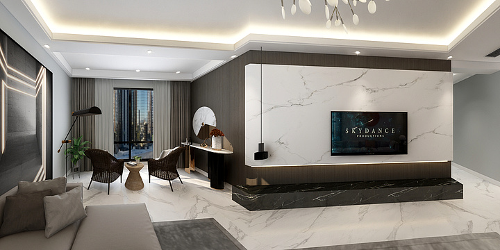 梁凯设计工作室-butterfly工作室现代简约-装修设计方案