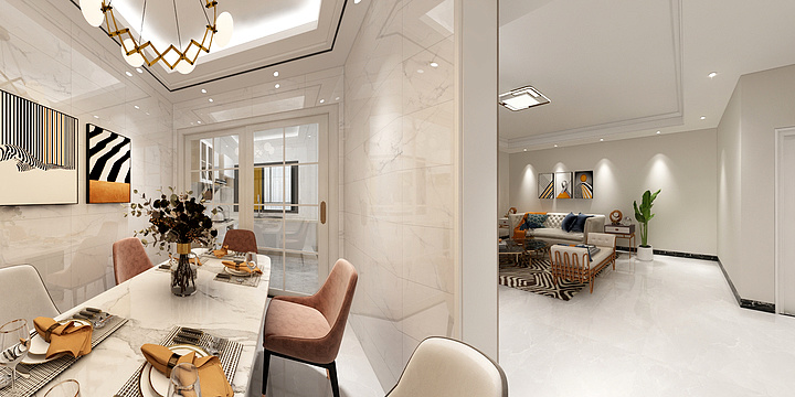 达芬奇装饰装修3D全景图-三穗湾杨二哥-装修设计方案