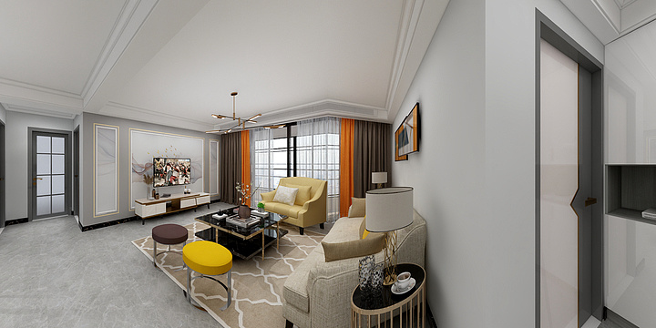 何松帅-现代简约22#2-501-装修设计方案