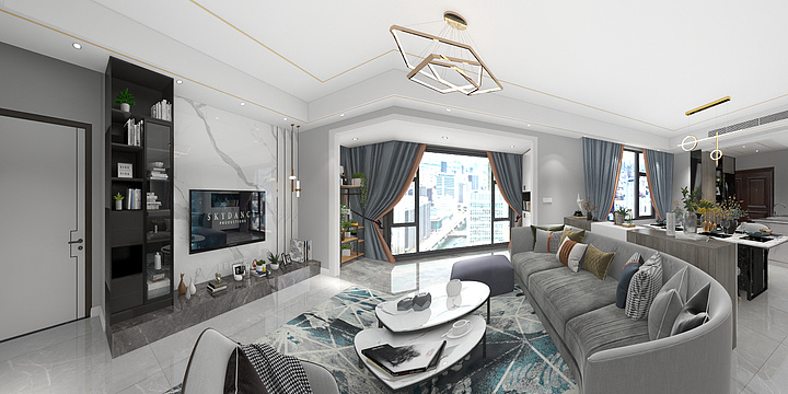 李军-华翔城82栋黄哥雅居-装修设计方案