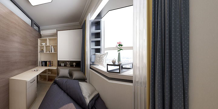 曲周壹木全屋定制-水榭花都田晓坡-装修设计方案